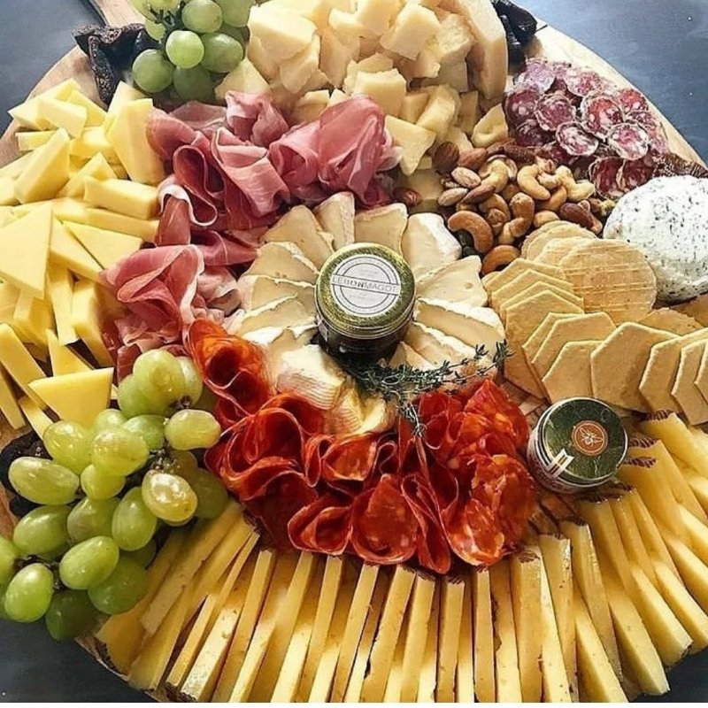 Украшение сырной нарезки